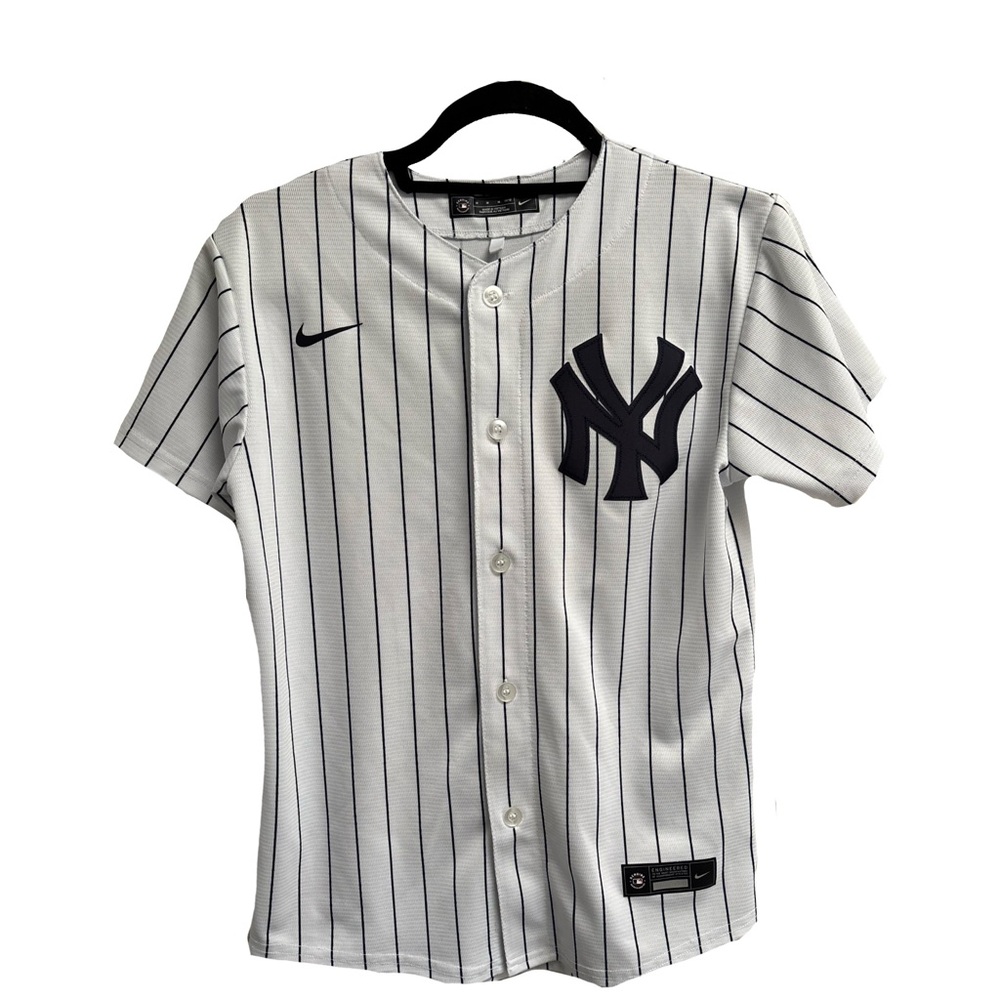 Kids Nike New York Yankees Pinstripe Jersey
